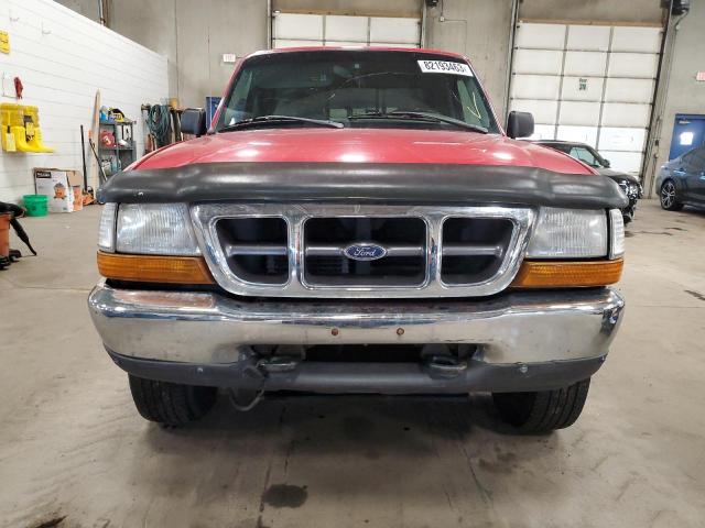 1FTYR11V6XPA37077 - 1999 FORD RANGER RED photo 5