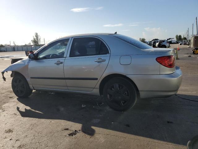 JTDBR32E130024532 - 2003 TOYOTA COROLLA CE SILVER photo 2