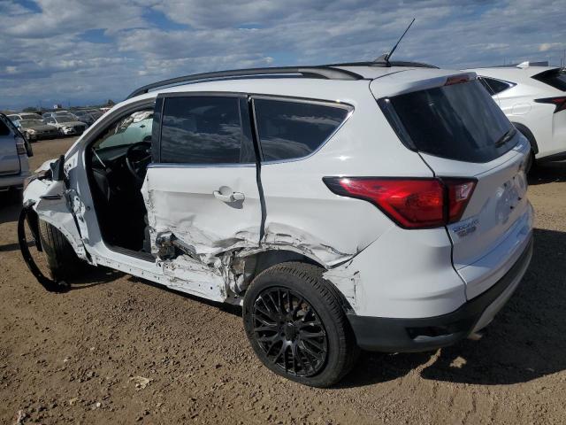 1FMCU9HD8KUB86326 - 2019 FORD ESCAPE SEL WHITE photo 2