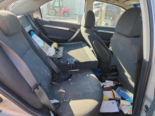 KL1TG56E59B308590 - 2009 CHEVROLET AVEO LT SILVER photo 10