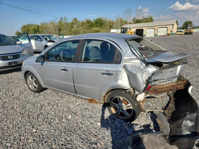 KL1TG56E59B308590 - 2009 CHEVROLET AVEO LT SILVER photo 2