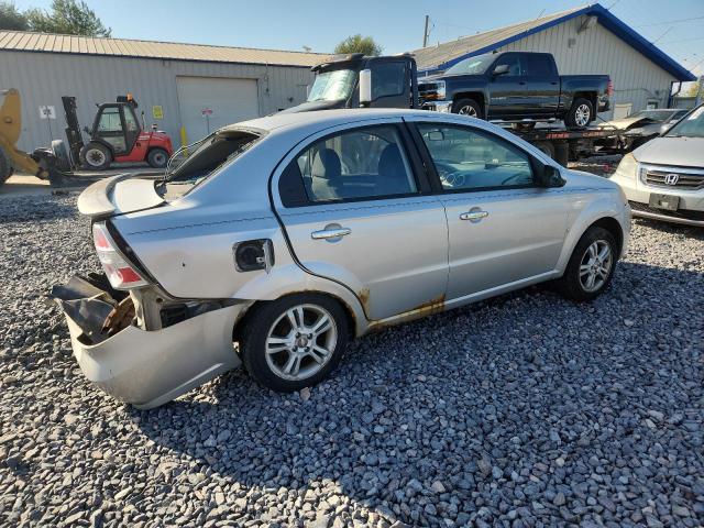 KL1TG56E59B308590 - 2009 CHEVROLET AVEO LT SILVER photo 3