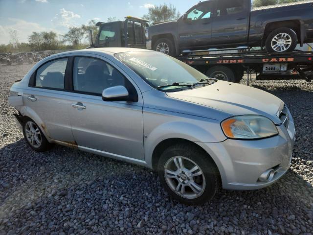 KL1TG56E59B308590 - 2009 CHEVROLET AVEO LT SILVER photo 4