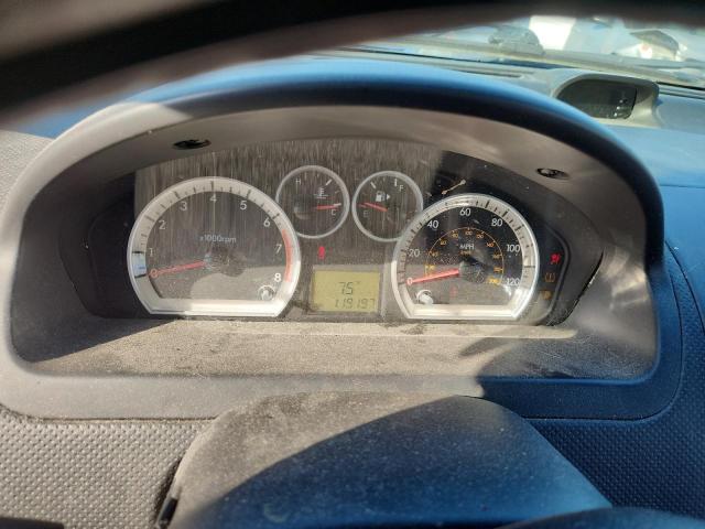 KL1TG56E59B308590 - 2009 CHEVROLET AVEO LT SILVER photo 9