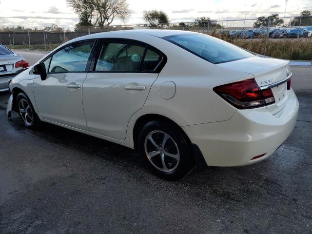 19XFB2F7XFE085143 - 2015 HONDA CIVIC SE WHITE photo 2