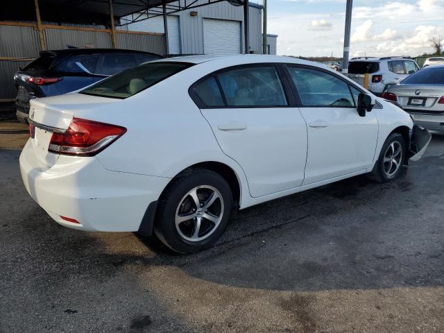 19XFB2F7XFE085143 - 2015 HONDA CIVIC SE WHITE photo 3