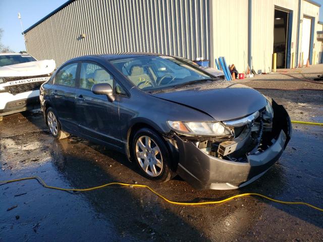 19XFA1F56BE006234 - 2011 HONDA CIVIC LX GRAY photo 4