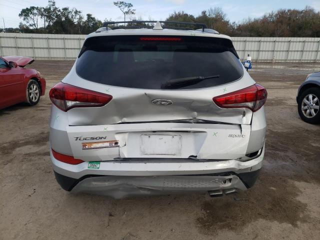 KM8J33AL4JU706464 - 2018 HYUNDAI TUCSON SPORT SILVER photo 6