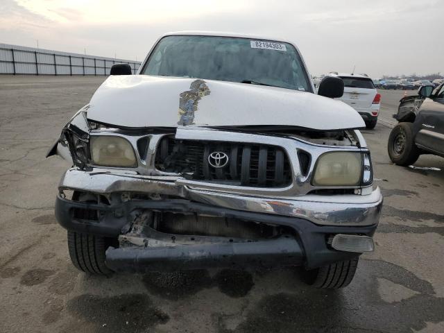 5TEGN92N23Z212111 - 2003 TOYOTA TACOMA DOUBLE CAB PRERUNNER WHITE photo 5