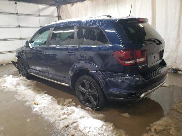 3C4PDDGGXKT708677 - 2019 DODGE JOURNEY CROSSROAD BLUE photo 2