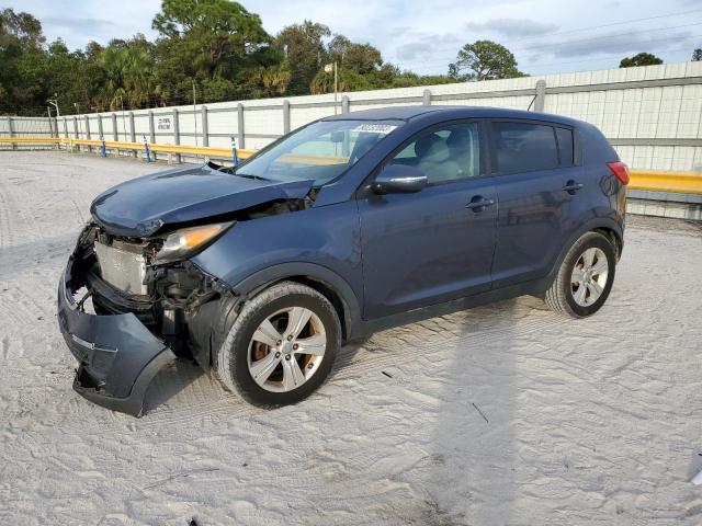 KNDPB3A27C7311866 - 2012 KIA SPORTAGE BASE BLUE photo 1