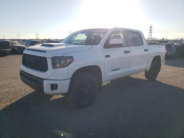 5TFDY5F14LX915968 - 2020 TOYOTA TUNDRA CREWMAX SR5 WHITE photo 1