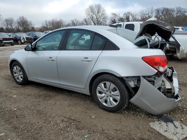 1G1PC5SH4G7137782 - 2016 CHEVROLET CRUZE LIMI LS SILVER photo 2