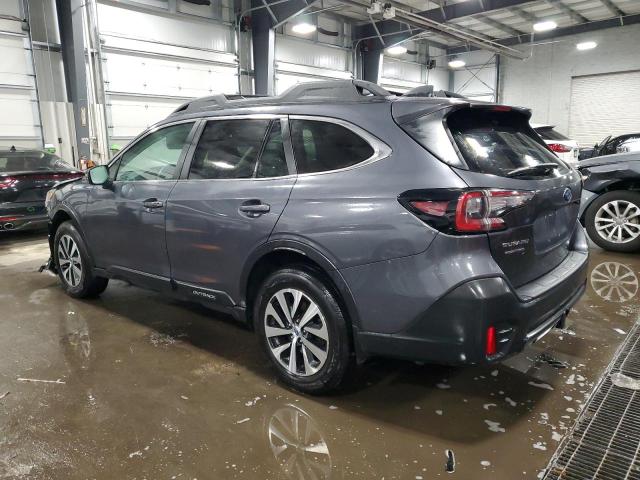 4S4BTACC3L3102158 - 2020 SUBARU OUTBACK PREMIUM GRAY photo 2