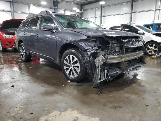 4S4BTACC3L3102158 - 2020 SUBARU OUTBACK PREMIUM GRAY photo 4