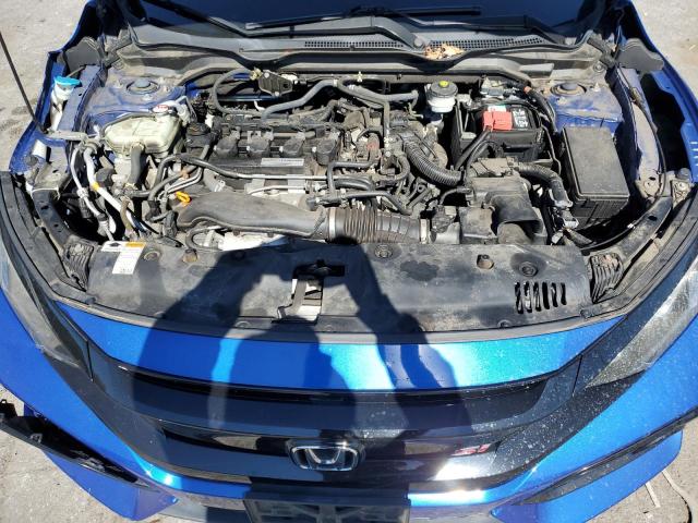 2HGFC1E56JH702205 - 2018 HONDA CIVIC SI BLUE photo 11