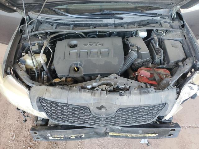 1NXBU4EEXAZ319856 - 2010 TOYOTA COROLLA BASE Gri fotoğraf 11