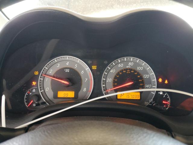 1NXBU4EEXAZ319856 - 2010 TOYOTA COROLLA BASE Gri fotoğraf 9