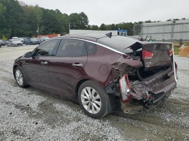 5XXGU4L34JG196427 - 2018 KIA OPTIMA EX ბურგუნდია ფოტო 4