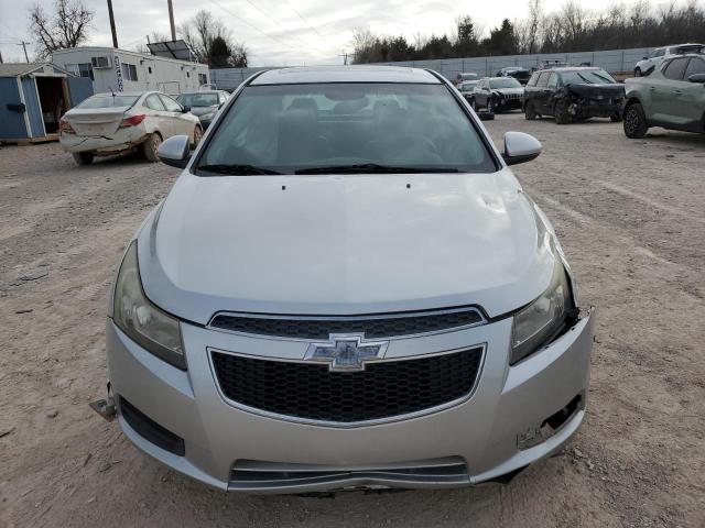 1G1PE5SB3E7114965 - 2014 CHEVROLET CRUZE LT SILVER photo 5