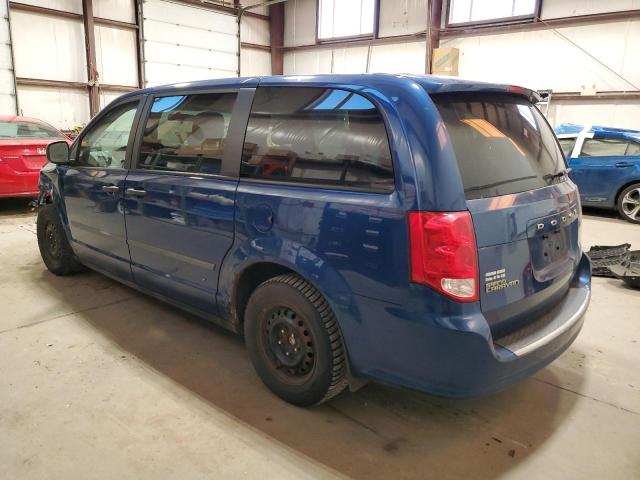 2D4RN4DG6BR631919 - 2011 DODGE GRAND CARA EXPRESS BLUE photo 2