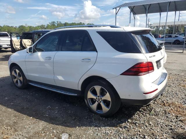4JGDA5HB3HA920921 - 2017 MERCEDES-BENZ GLE 350 4MATIC WHITE photo 2