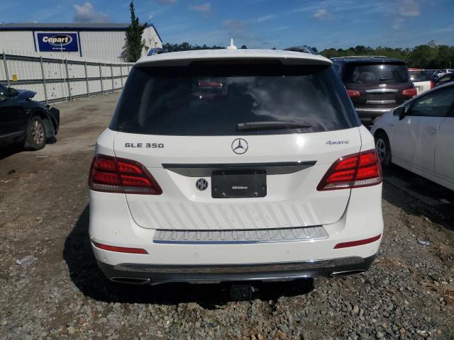 4JGDA5HB3HA920921 - 2017 MERCEDES-BENZ GLE 350 4MATIC WHITE photo 6