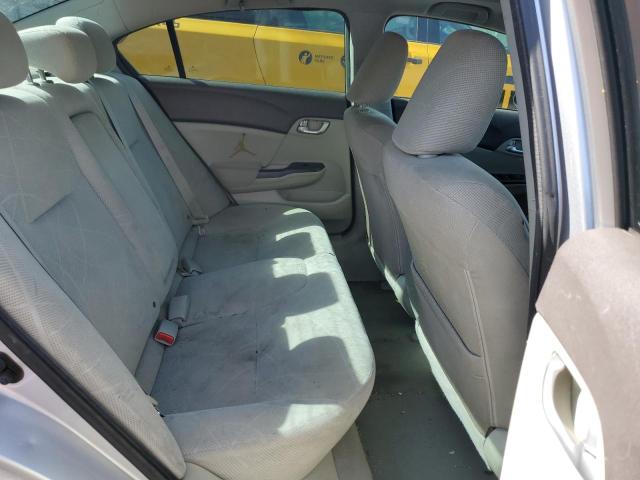 19XFB2F87CE343803 - 2012 HONDA CIVIC EX SILVER photo 10