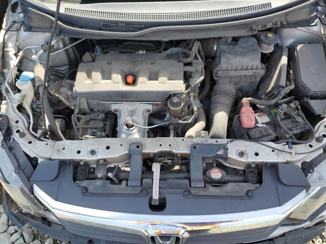 19XFB2F87CE343803 - 2012 HONDA CIVIC EX SILVER photo 11