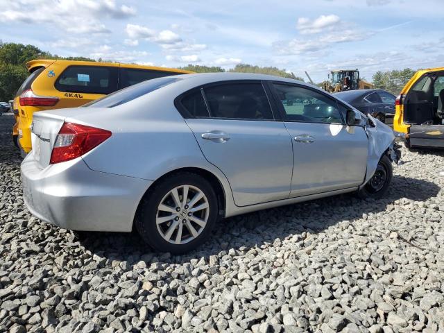 19XFB2F87CE343803 - 2012 HONDA CIVIC EX SILVER photo 3