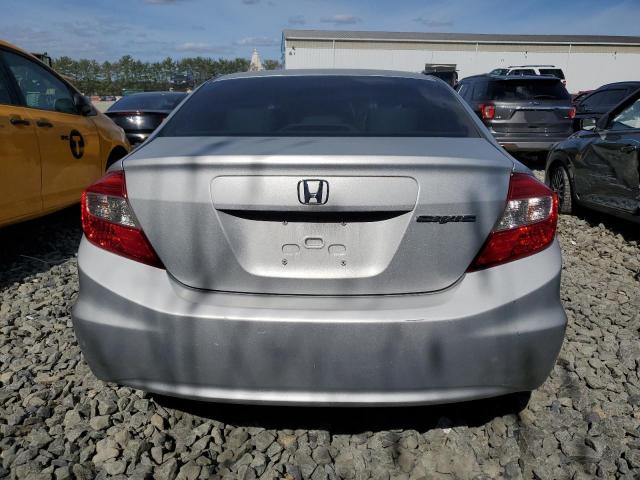 19XFB2F87CE343803 - 2012 HONDA CIVIC EX SILVER photo 6
