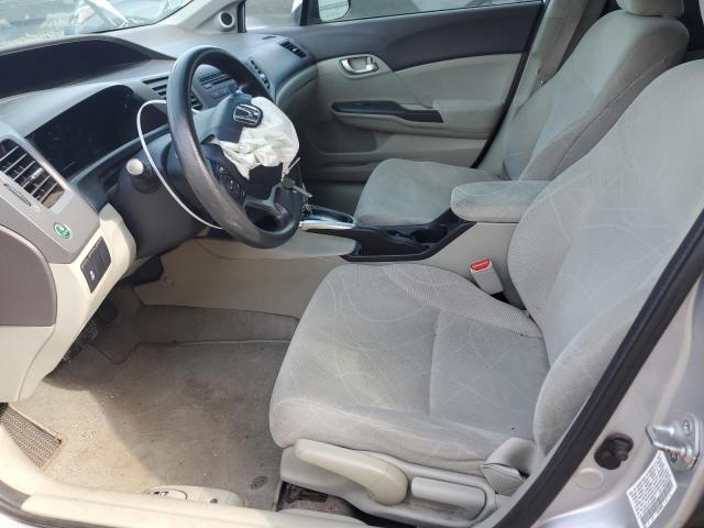 19XFB2F87CE343803 - 2012 HONDA CIVIC EX SILVER photo 7