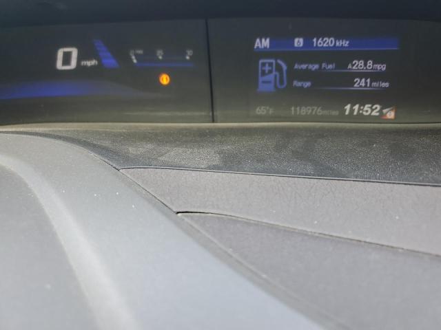 19XFB2F87CE343803 - 2012 HONDA CIVIC EX SILVER photo 9