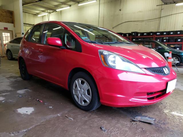 JHMGE8G34DC062714 - 2013 HONDA FIT RED photo 4