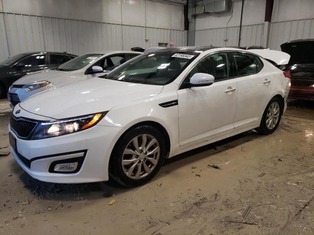 5XXGN4A78FG508758 - 2015 KIA OPTIMA EX WHITE photo 1