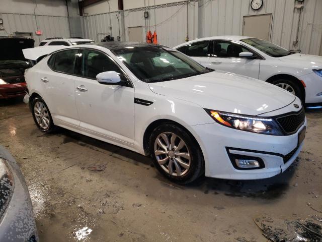 5XXGN4A78FG508758 - 2015 KIA OPTIMA EX WHITE photo 4