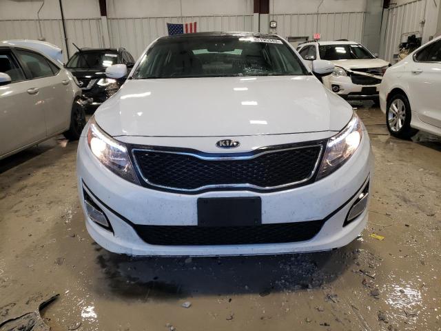 5XXGN4A78FG508758 - 2015 KIA OPTIMA EX WHITE photo 5