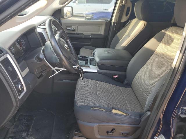 1C6RD6LT5CS312917 - 2012 DODGE RAM 1500 SLT BLUE photo 7