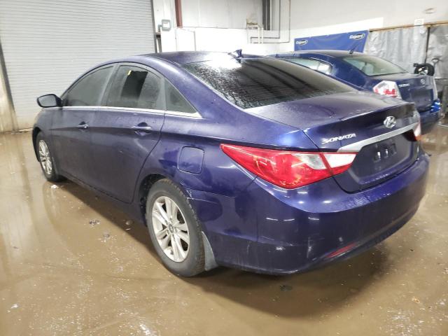 5NPEB4AC4DH670403 - 2013 HYUNDAI SONATA GLS BLUE photo 2