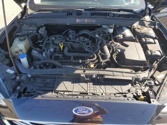 3FA6P0CD6LR142271 - 2020 FORD FUSION SEL შავი ფოტო 11