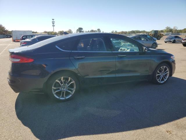 3FA6P0CD6LR142271 - 2020 FORD FUSION SEL შავი ფოტო 3