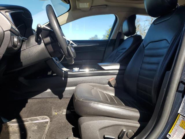 3FA6P0CD6LR142271 - 2020 FORD FUSION SEL შავი ფოტო 7