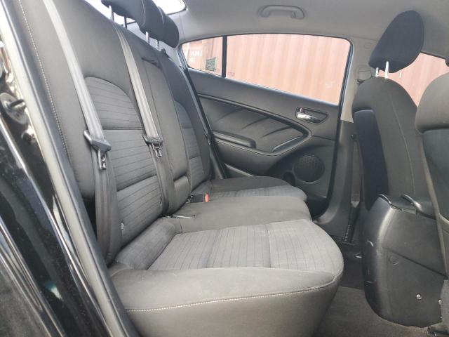KNAFX4A84F5283707 - 2015 KIA FORTE EX BLACK photo 10