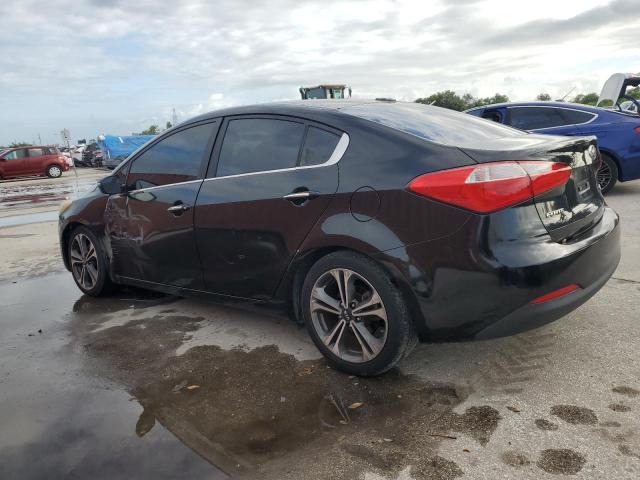 KNAFX4A84F5283707 - 2015 KIA FORTE EX BLACK photo 2