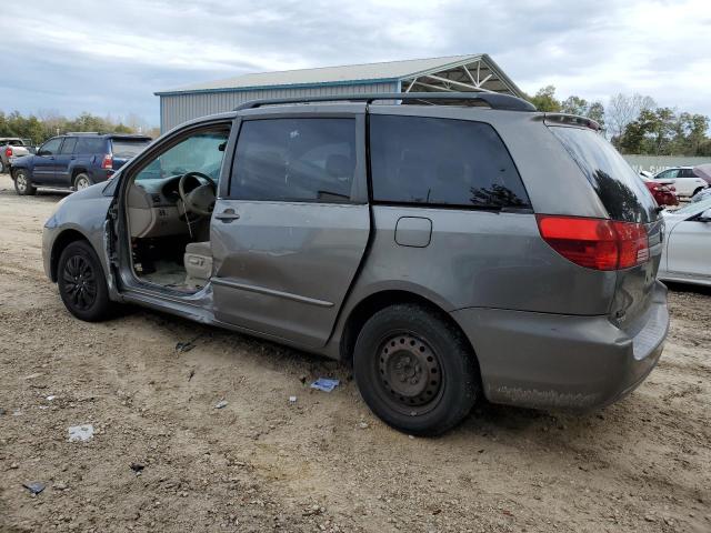 5TDZA23C25S355231 - 2005 TOYOTA SIENNA CE GRAY photo 2