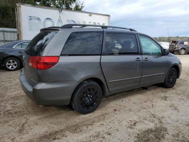 5TDZA23C25S355231 - 2005 TOYOTA SIENNA CE GRAY photo 3