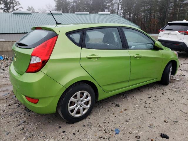 KMHCT5AE2DU066832 - 2013 HYUNDAI ACCENT GLS GREEN photo 3