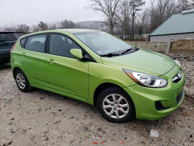 KMHCT5AE2DU066832 - 2013 HYUNDAI ACCENT GLS GREEN photo 4