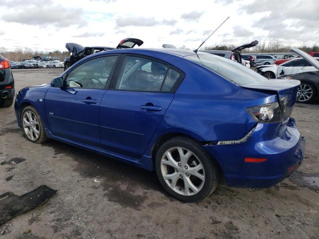 JM1BK323781803678 - 2008 MAZDA MAZDA3 I S BLUE photo 2