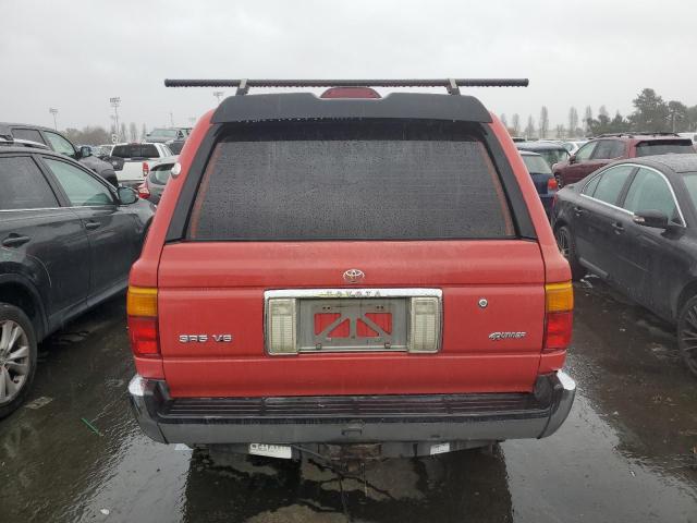 JT3VN39W7S0218072 - 1995 TOYOTA 4RUNNER VN39 SR5 RED photo 6